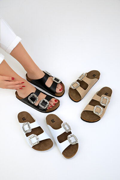 SOHO Women's Black Slippers 15103