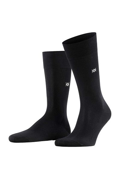 Burlington Herren Socken – DUBLIN, Kurzstrumpf, Logo, Einheitsgröße, einfarbig