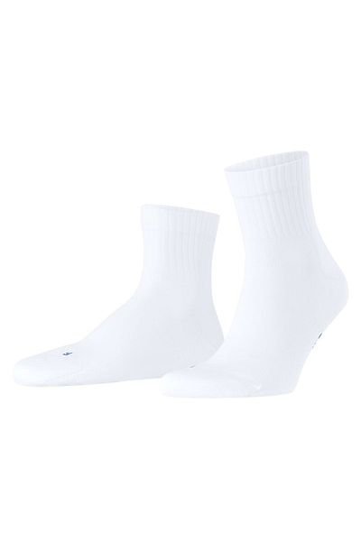 FALKE Unisex Socken – Kurzsocken, Baumwollmischung, Run Rib, Bündchen, einfarbig