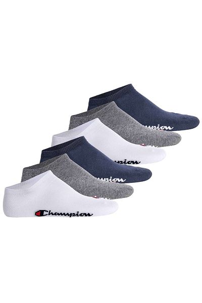 Champion Packung mit 6 Unisex-Sneaker-Socken – Basic-Logo