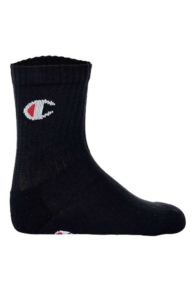 Champion Kinder Socken, 6er Pack - Crew Socken, einfarbig