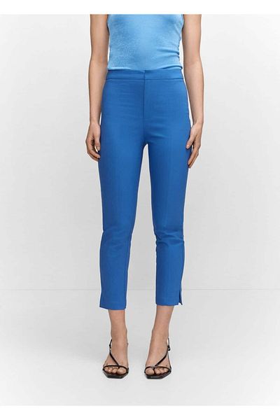 MANGO Woman Pantaloni skinny tăiați