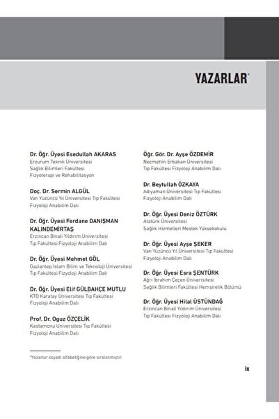 Nobel Tıp Kitabevi Sağlık Bilimlerinde Fizyoloji Ders Kitabı