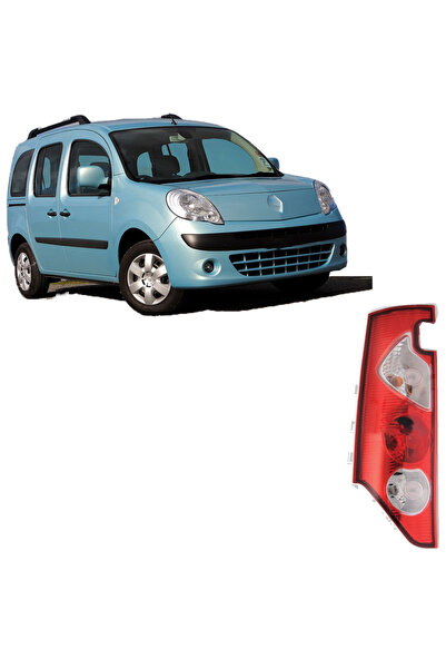 CRN Renault Kangoo Sol Arka Stop Lambası 2008--2012 Uyumlu  Yana Açılan Kapı ...