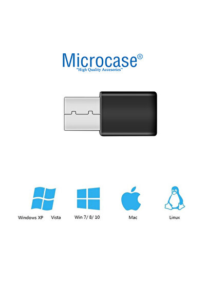 Microcase 2.4 GHZ 300 Mbps Mini Usb Wireless Kablosuz Wifi Ap Adaptörü Dongle AL4223