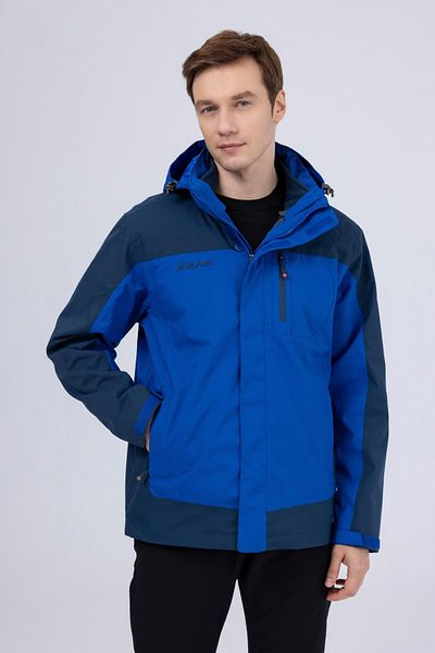 2AS Elbruz Men's 3 in 1 Jacket Coat Blue/Navy Blue