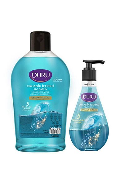 Duru Ocean Freshness Liquid Soap with Organic Content 1.5+500Ml