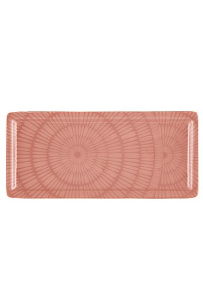 The Mia Noon Rectangular Serving Salmon 35X16 cm