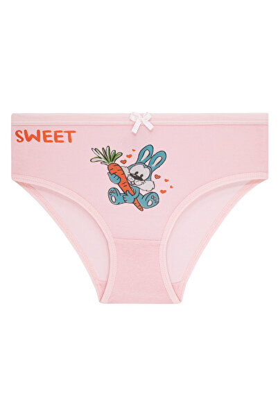 biyokids Pachet de 5 chiloți colorați pentru fete - Animale drăguțe -3632