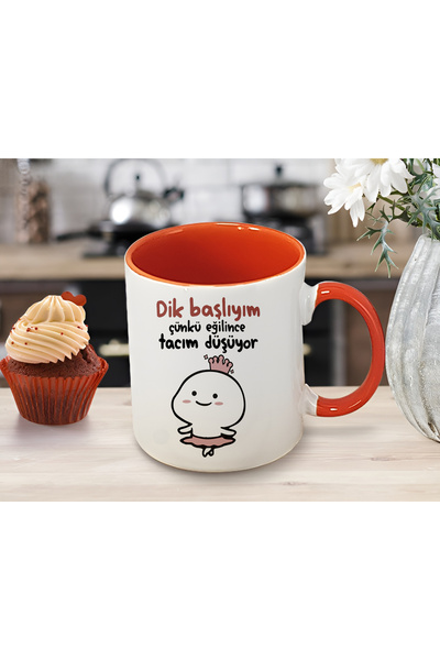 GünayStore أحمر منخفض التكريم - رأس عمودي مطبوع عليه قطة، لأن التكريم يسقط كث...