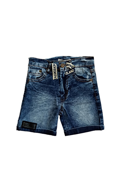 Cumino Çaren Kids - PICK YOUR POISON BOY 2-PIECE SET - Back and Coat of Arms Detailed T-shirt & Denim Shorts