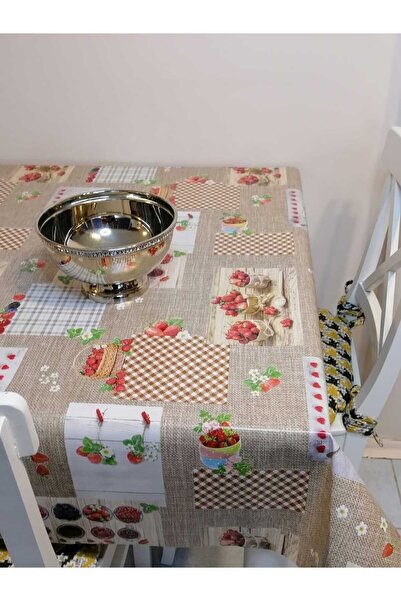 Başak Ev Tekstili Patterned Removable Tablecloth