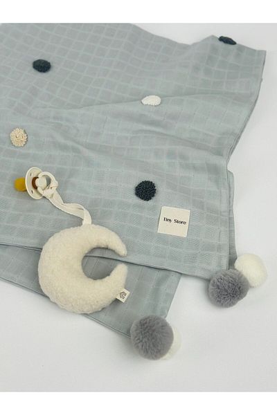 Tiny Moon Baby Pacifier Holder