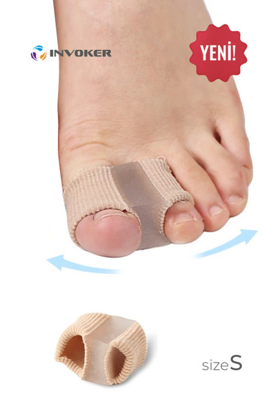 INVOKER Ayak Baş Parmak Kemik Eğriliği Düzeltici Halluks Valgus Parmak Koruyu...
