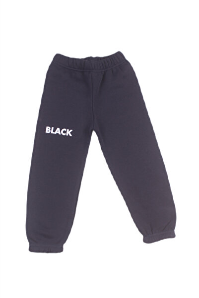 CiciTime Çocuk Modası Girl's and Boy's Solid Color Seasonal 3 Thread Sweatpants