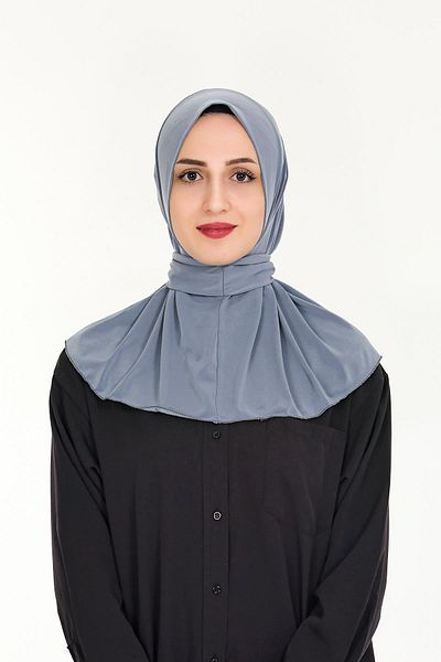 Sensu Γυναικείο Hijab Ready Snap Hijab Bonnet Shawl