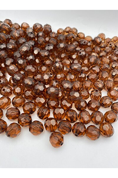 Hedef Bijuteri خرز أكريليك على شكل قرص العسل البني مقاس 16 مم، خرز صناعة الحق...