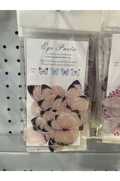 Ege Pastacılık Paper Butterfly - Edible Design