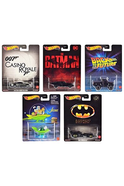 HOT WHEELS Premium Show World Cars Set of 5 Dmc55-978N