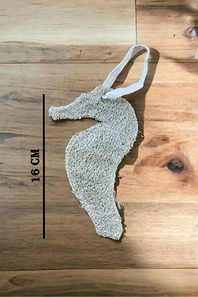 GÜZELYÜZ AVM Doğal Kabak Lifi Deniz Atı Model Banyo Lifi Çocuk Kesesi