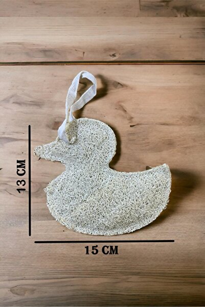 GÜZELYÜZ AVM Doğal Kabak Lifi Ördek Model Banyo Lifi Çocuk Kesesi