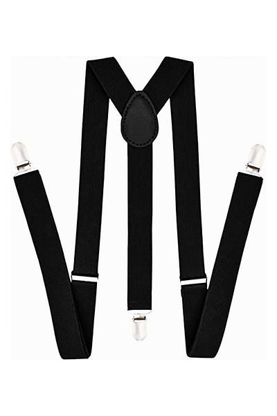 fawori deri Черна каишка за панталон Velila Unisex