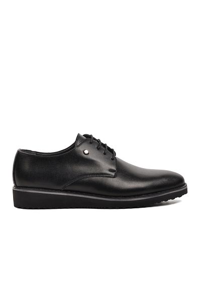 AYAKMOD P220 Pantofi negri casual pentru bărbați