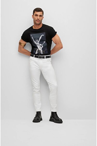 Hugo by Hugo Boss Фредді Меркьюрі, футболка з принтом Siyah