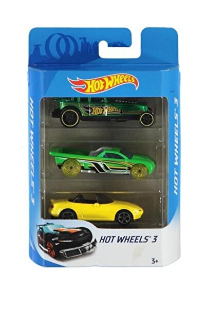 HOT WHEELS Assorted Set of 3 Cars (1 Piece)