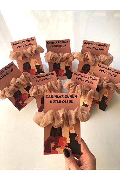 KİKİYS 8 Mart Kadınlar Günü Hediyesi Kadınlar Günü Hediyeliği  10 Adet Saç To...