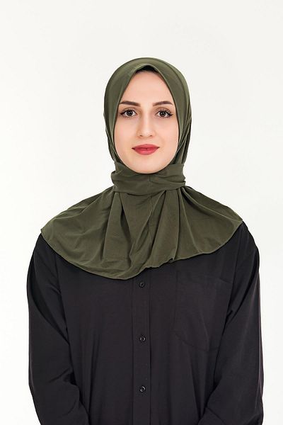 Sensu Γυναικείο Hijab Ready Snap Hijab Bonnet Shawl