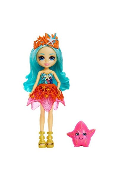 Enchantimals Okyanus Krallığının Popüler Yeni Karakter Bebekleri - Ocean Kingdom Staria Starfish & Beamy