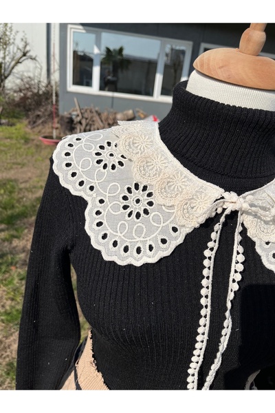 SHERLOCK HOME Fisto Pamuklu Vintage Yakalık