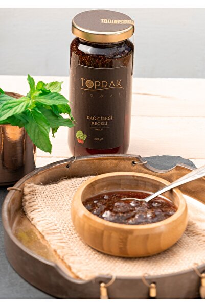 Toprak Doğal Dağ Çileği Reçeli 300 G - Yeni Sezon Dağ Çileği Reçeli - Çilek Reçeli - Mayıs Çileği Reçeli