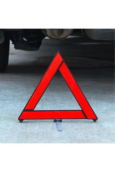 Ally Foldable Car Auto Emergency Breakdown Reflector Reflective Stop Sign Red
