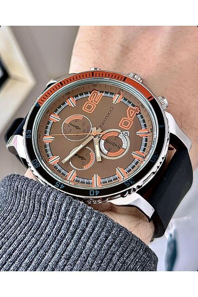 Ferrucci Men's Plastic Cord Wrist Watch