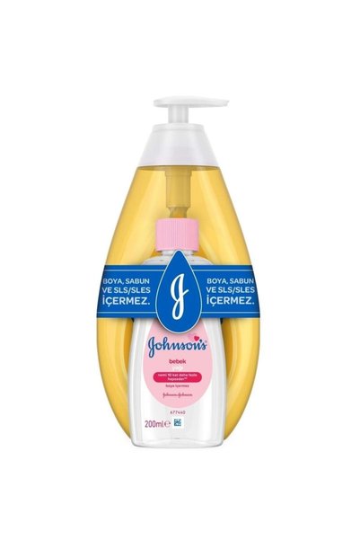 Johnson´s Baby Johnsons Baby Gold Şampuan 750 ml Yağ Set 200 ml