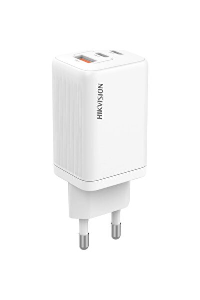 Hikvision Macbook iPad ve Laptop Uyumlu 65W GaN 2 Type C 1 Usb Çıkışlı Şarj A...