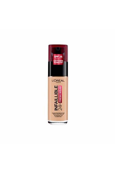 L'Oreal Paris Uzun Süre Kalıcı Fondöten - Infaillible 24h Fresh Wear 120 Vani...