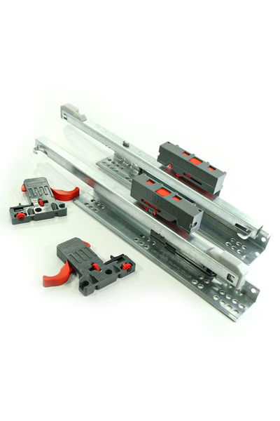 SAMET SLİDE PUSH OPEN 55 CM TAM AÇILIM ÇEKMECE RAY MANDAL DAHİL