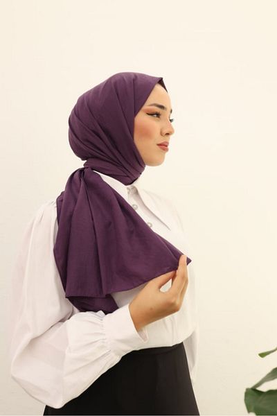 Silk Home Aerobin Purple Shawl