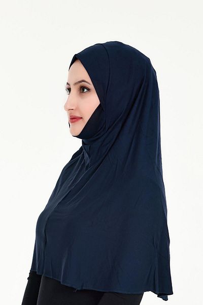 Sensu Πέπλο προσευχής Hijab με πέπλο έτοιμο τουρμπάνι