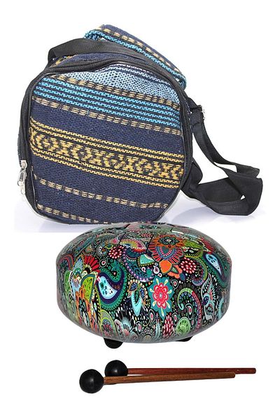 Dünyadan Hediyeler Tongue Drum Meditation Bell with Bag KSK276