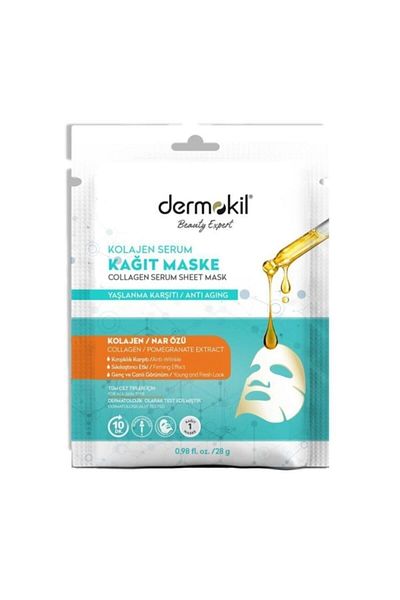 Dermokil Collagen Serum Paper Mask 28 Gr