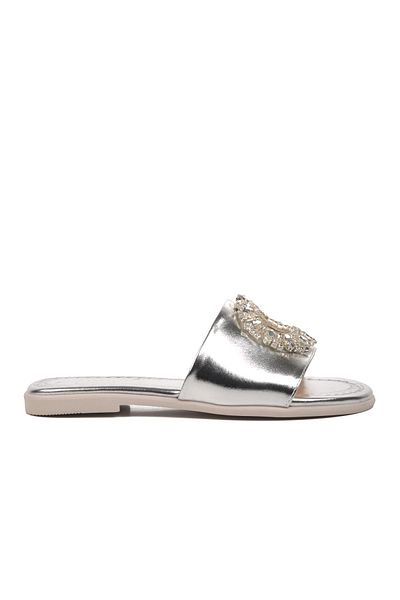 AYAKMOD 246017   Papuci de damă Silver Stone