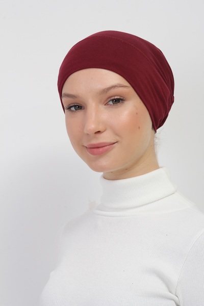 manolyaşal islamic hijab Elastic Non-Slip Snap-on Practical Hijab Bonnet