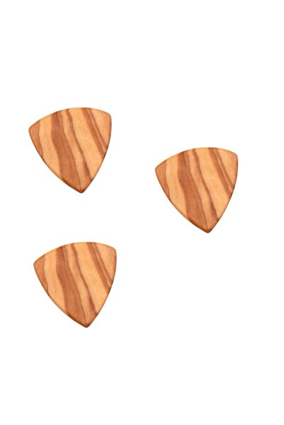 Donizetti 3 Adet Profesyonel Agac Ahşap Gitar Ukulele Penası Wooden Guitar Pi...