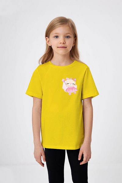 ADABEBEK Magic Ballerina Printed Girl's T-Shirt