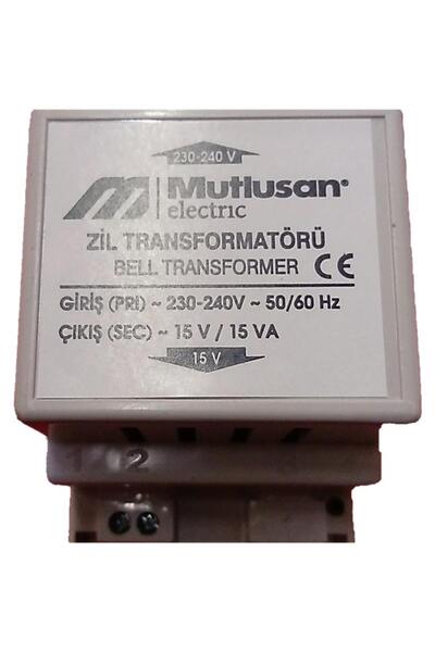 Mutlusan 15 Volt 15 Watt Zil Trafosu