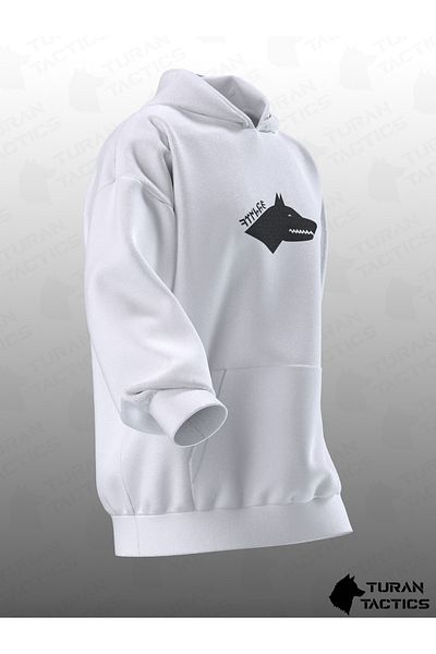 TURAN TACTICS GÖKTÜRK PRINTED OVERSIZE HOODIE (UNISEX)